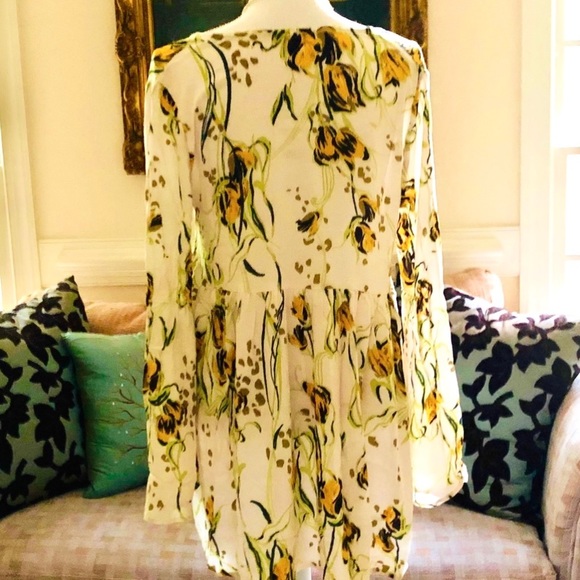 🌺🎉HP🎉🌺 NWT Free People Bella Floral Print Top - Picture 10 of 15